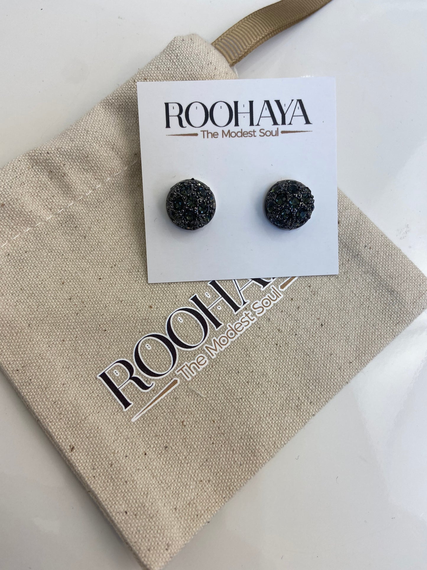 Hijab Pins Diamante Ball Magnet