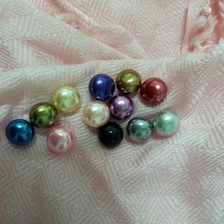 Hijab Pin Pearl brooch pins - 12 in a set