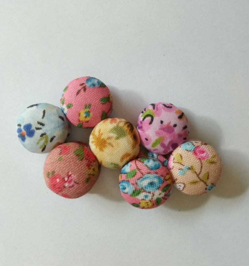 Hijab Pins Shabby chic floral Magnet - 6 in a set