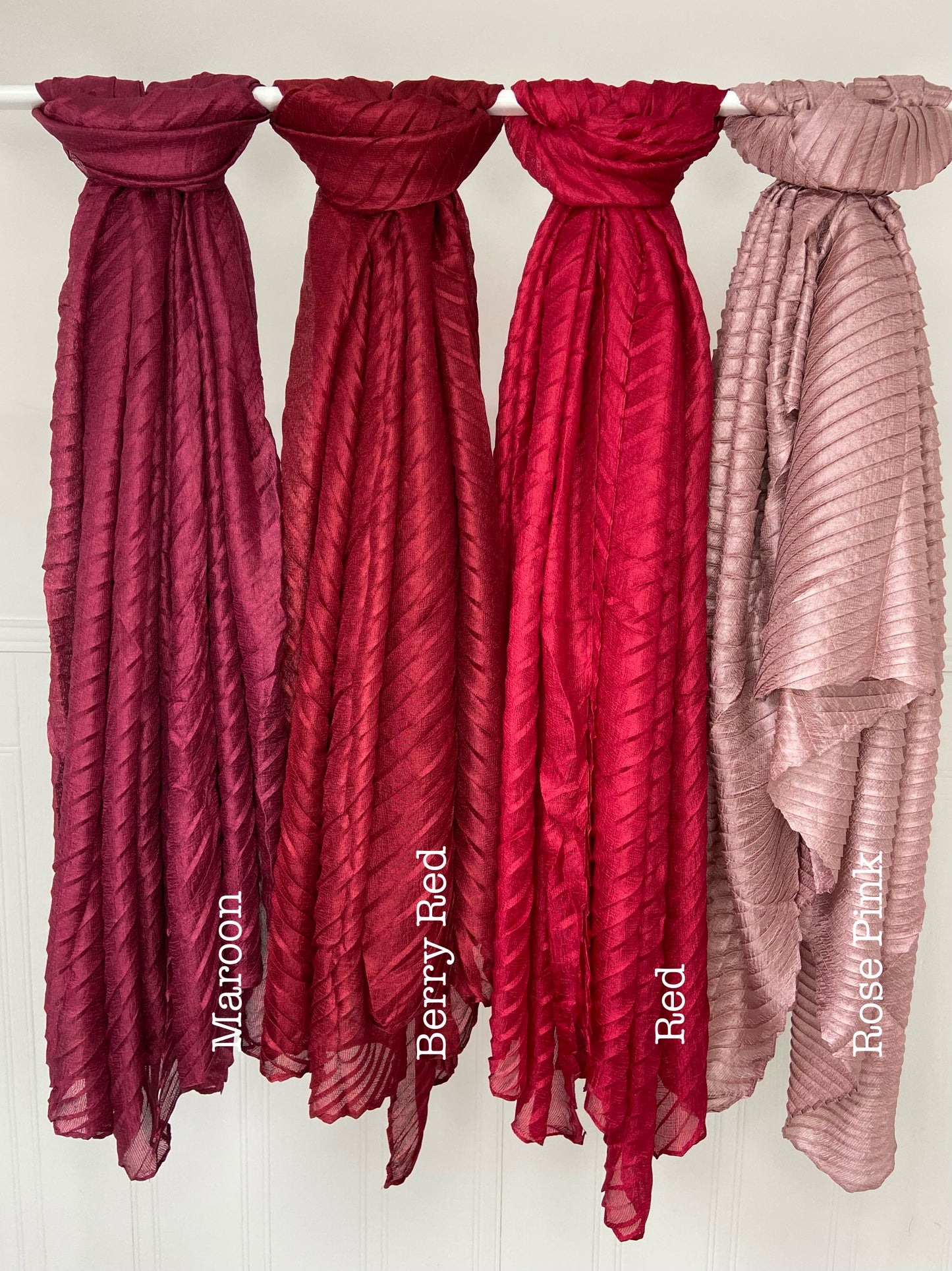 Hijab Metallic Shimmer Silk - Over 10 shades