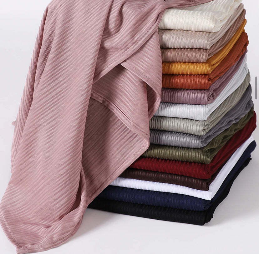 Hijab Ribbed Premium Jersey - Over 10 shades