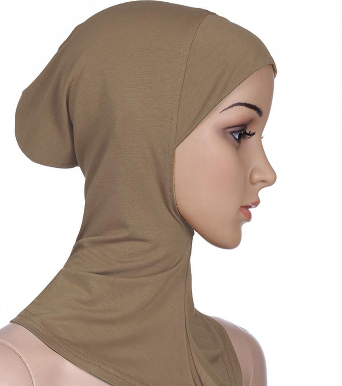 Hijab under hat for full neck coverage - Ninja Style