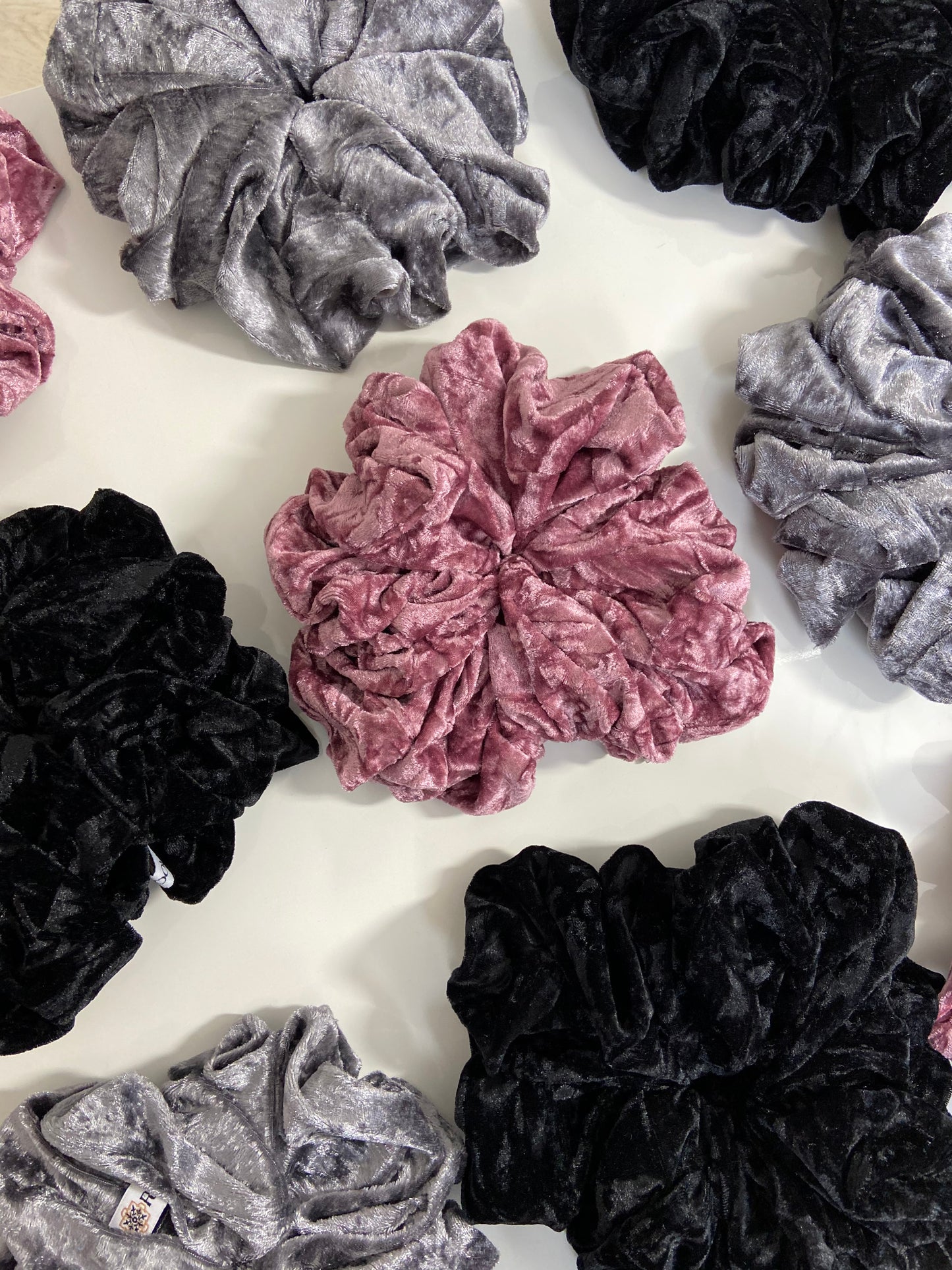 Hijab Scrunchie Crushed Velvet