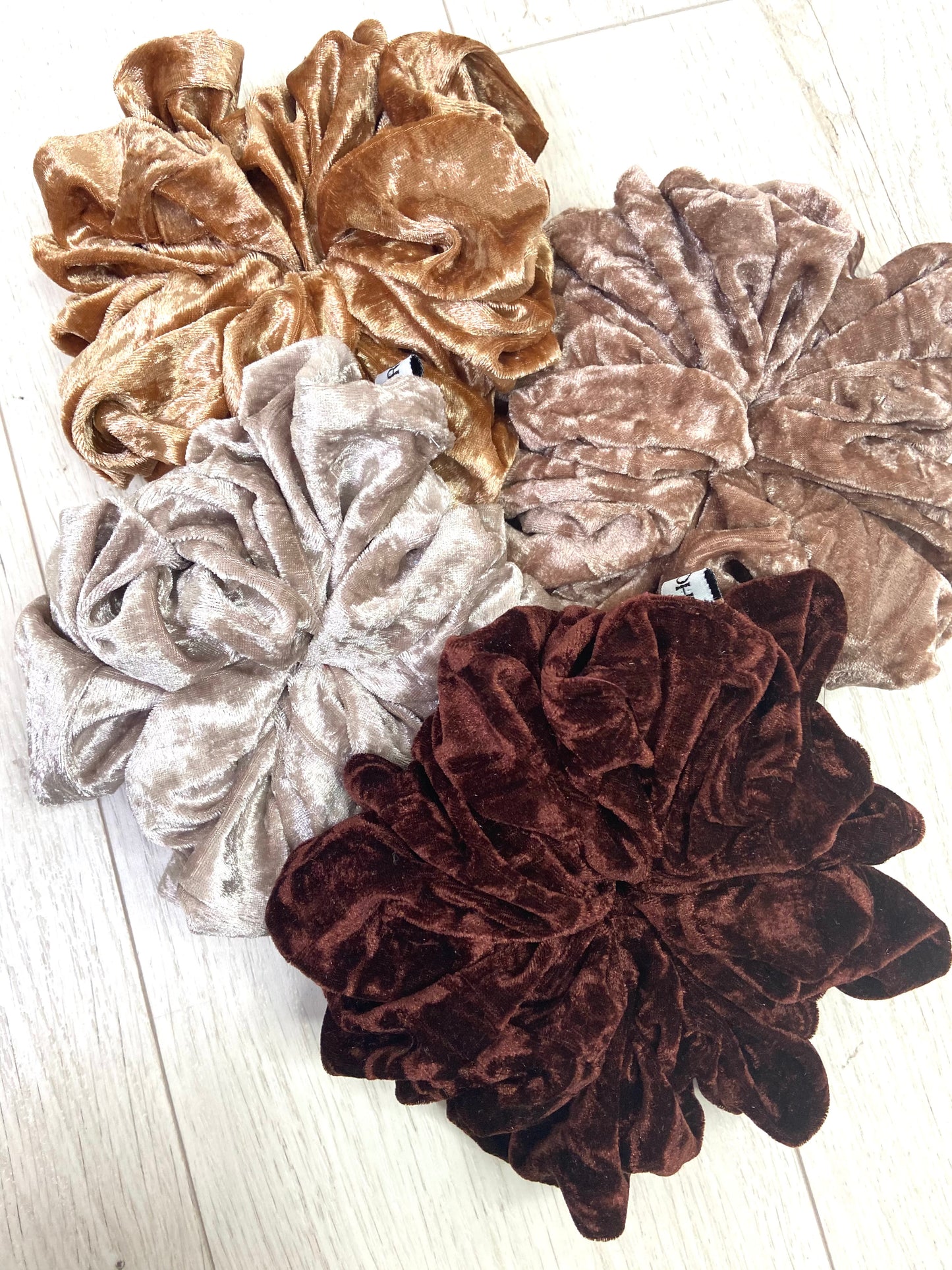 Hijab Scrunchie Crushed Velvet