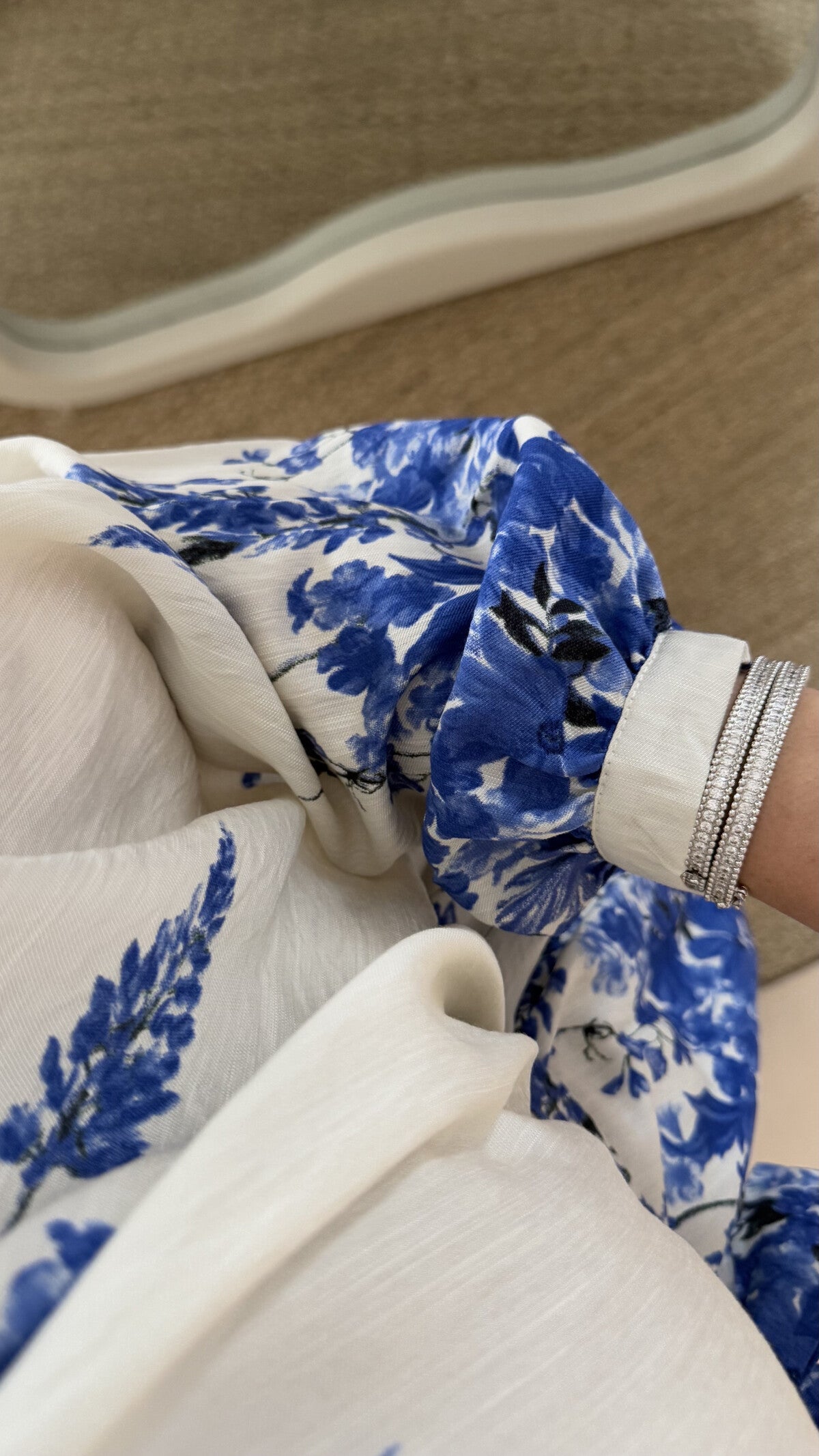 Modest Maxi shirt dress in 4 summer floral shades