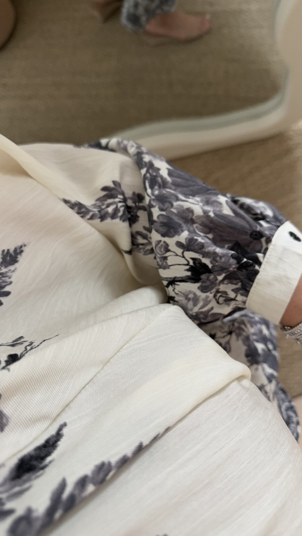 Modest Maxi shirt dress in 4 summer floral shades